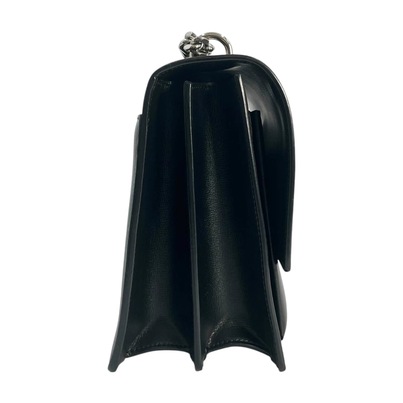 SAINT LAURENT サンセット ミディアム レザー チェーンショルダーバッグ - ブラック