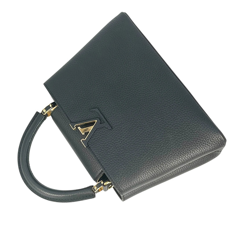 LOUIS VUITTON Capucines BB Handbag/Shoulder Bag - Black 