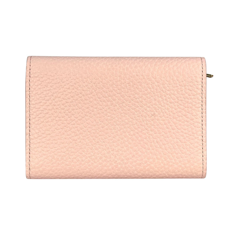 LOUIS VUITTON Portefeuille Capucines Compact Wallet - Pink 