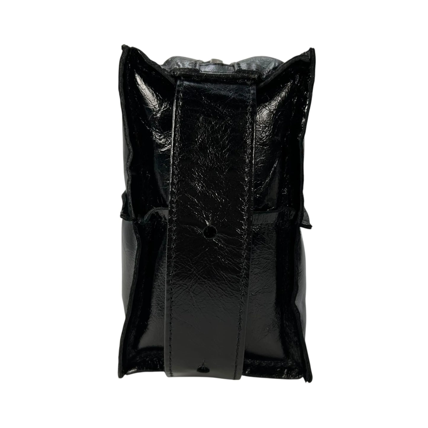 Maison Margiela Leather Shoulder Bag - Black 