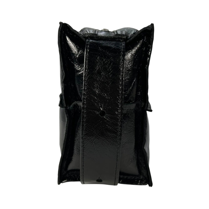 Maison Margiela Leather Shoulder Bag - Black 