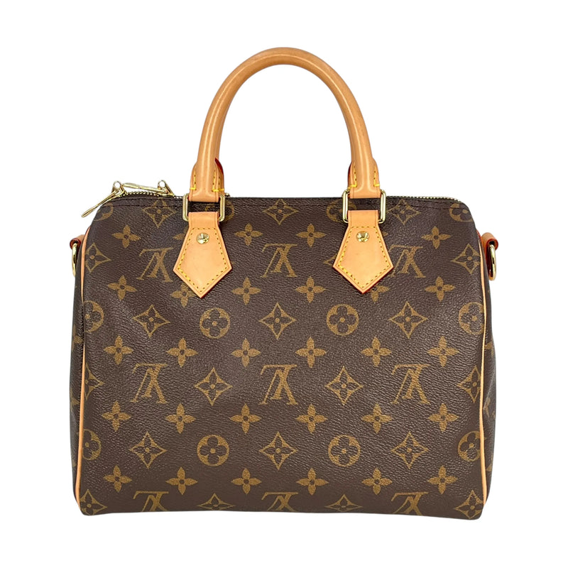LOUIS VUITTON スピーディ バンドリエール 25 モノグラム ハンドバッグ - ブラウン
