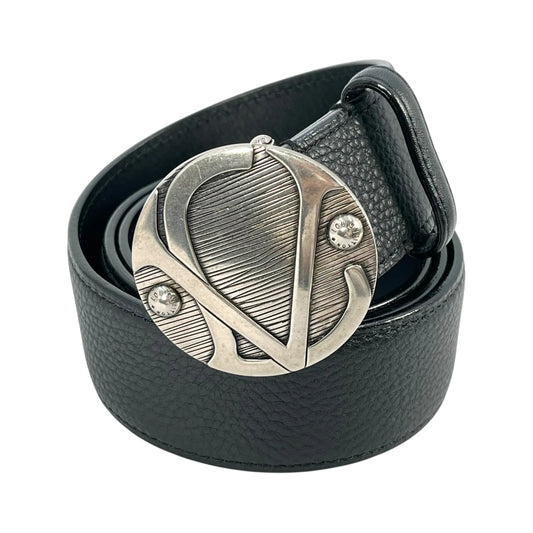 LOUIS VUITTON LV イニシャル リバーシブル ベルト - ブラック