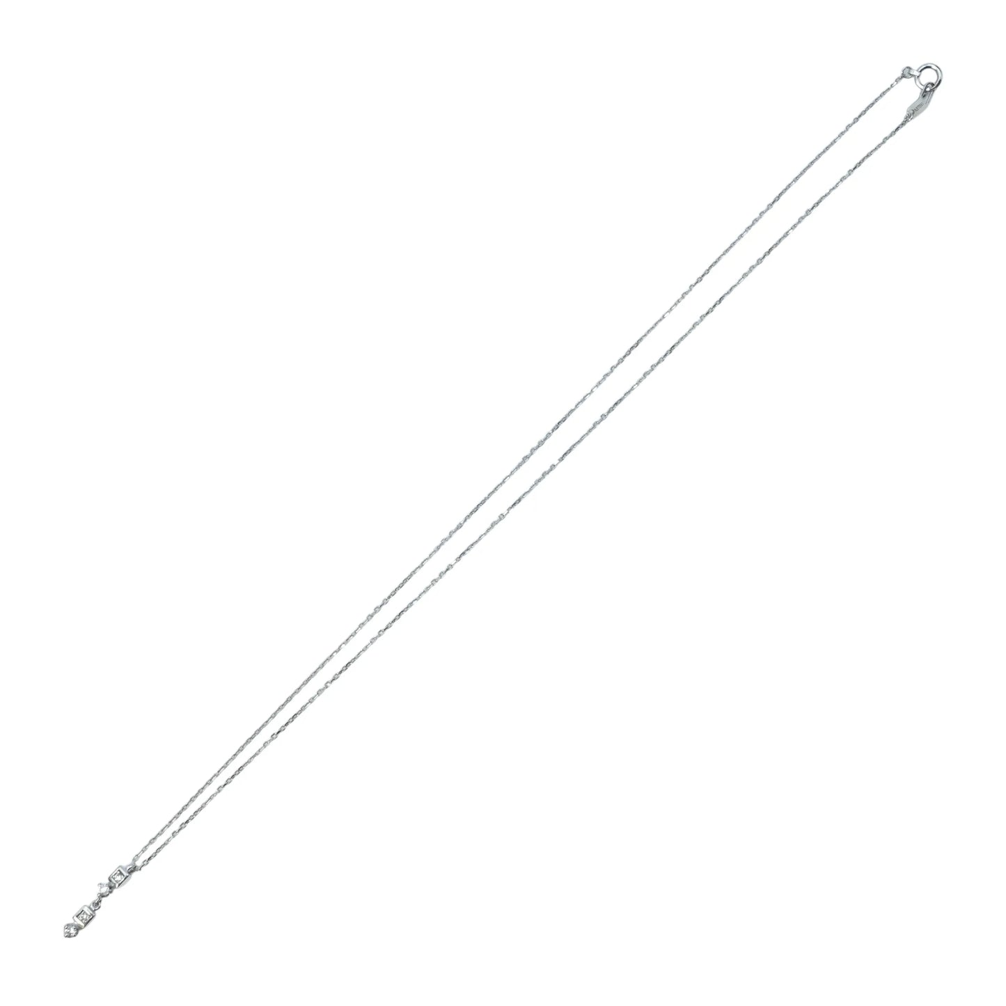 STAR JEWELRY Diamond 0.09 Necklace - 18KWG 