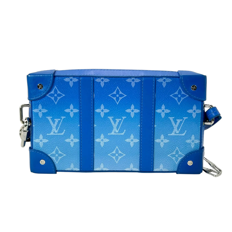 LOUIS VUITTON Soft Trunk Monogram LV Clouds Shoulder Bag - Blue 