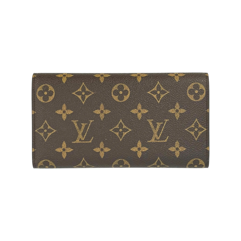 LOUIS VUITTON ポルトフォイユ ロングウォレット - ブラウン