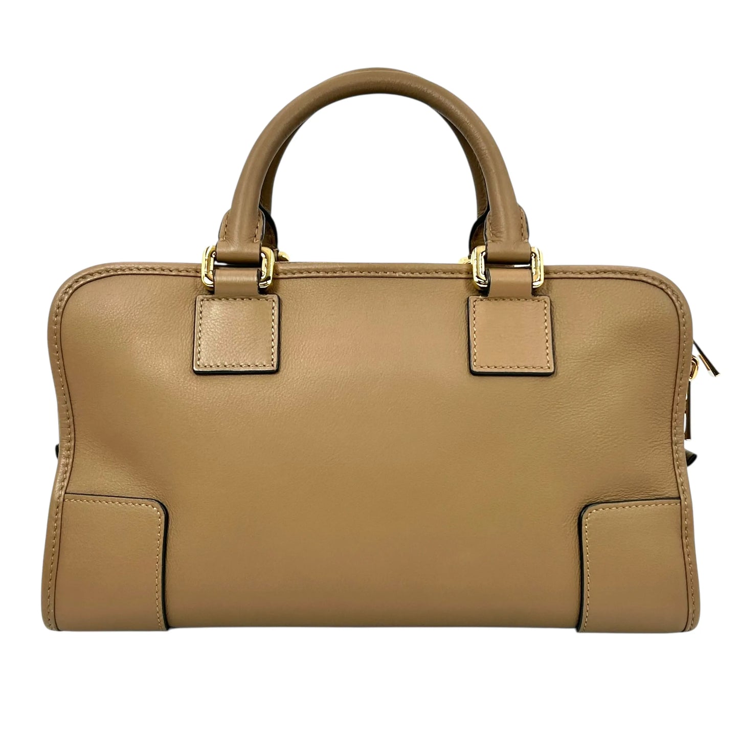 Loewe Amazona 28 Calfskin Handbag/Shoulder Bag - Brown 