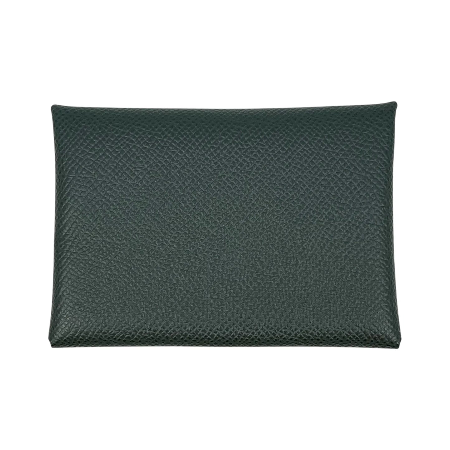 Hermès Calvi Duo Epson K Stamp (2025) Card Case and Coin Purse - Gray 