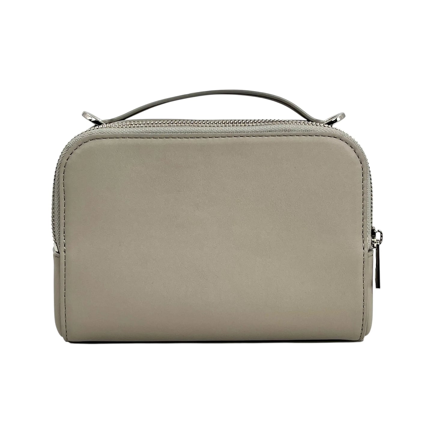 LOEWE Crossbody Camera Bag Mini Calfskin Shoulder Bag - Grey 