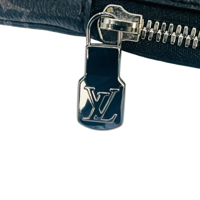 Louis Vuitton Monogram Duo Sling Body Bag - Black 