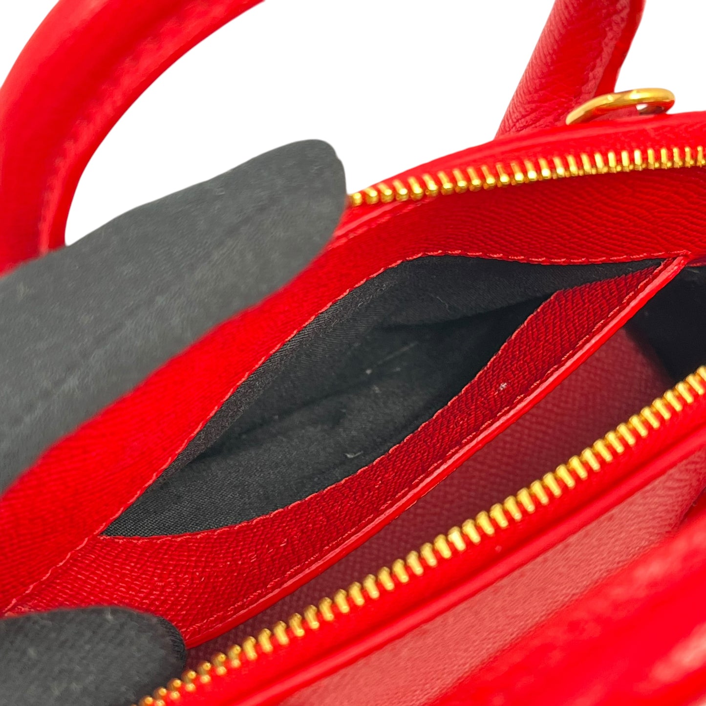 BALENCIAGA ヴィル トップ  ハンドル XXS ハンドバッグ - レッド