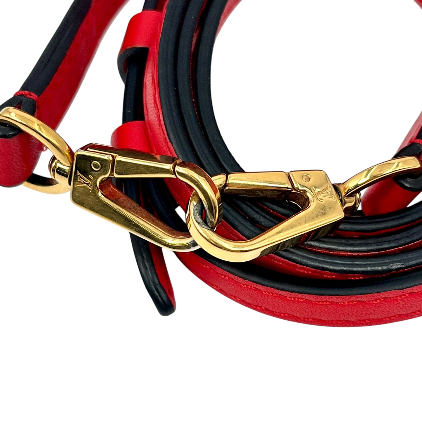 Louis Vuitton Monogram Rocky BB Handbag/Shoulder Bag - Brown and Red 