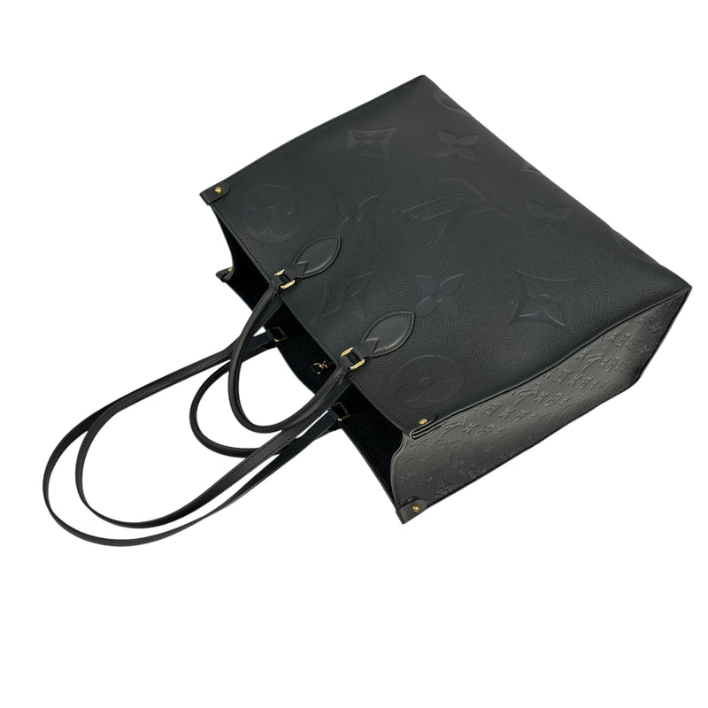 Louis Vuitton モノグラム アンプラント オンザゴー GM トートバッグ - ノワール ブラック