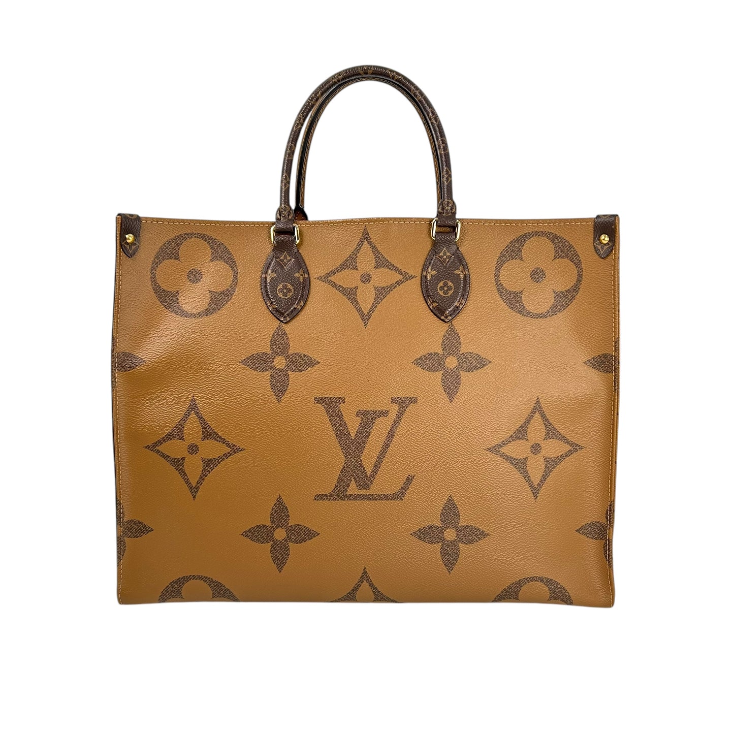 Louis Vuitton Monogram Canvas On-the-Go GM Tote Bag - Brown 