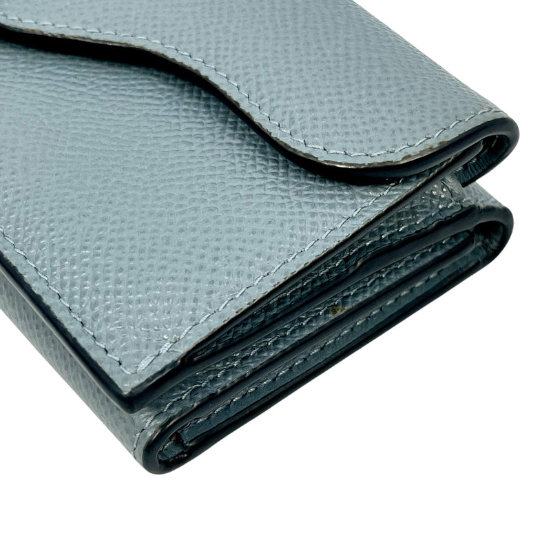 Dior Saddle Tri-fold Compact Wallet - Blue 