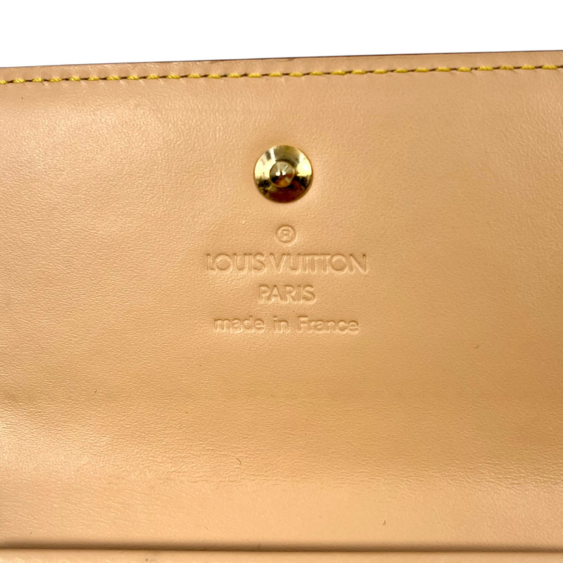 Louis Vuitton Monogram Multicolore Porte Monnaie Carte Credit Tri-fold Compact Wallet - Noir Black 