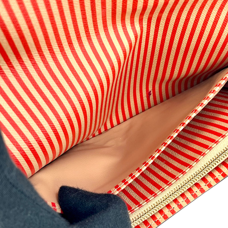 Louis Vuitton Monogram Portefeuille Sarah Canvas Long Wallet - Brown 