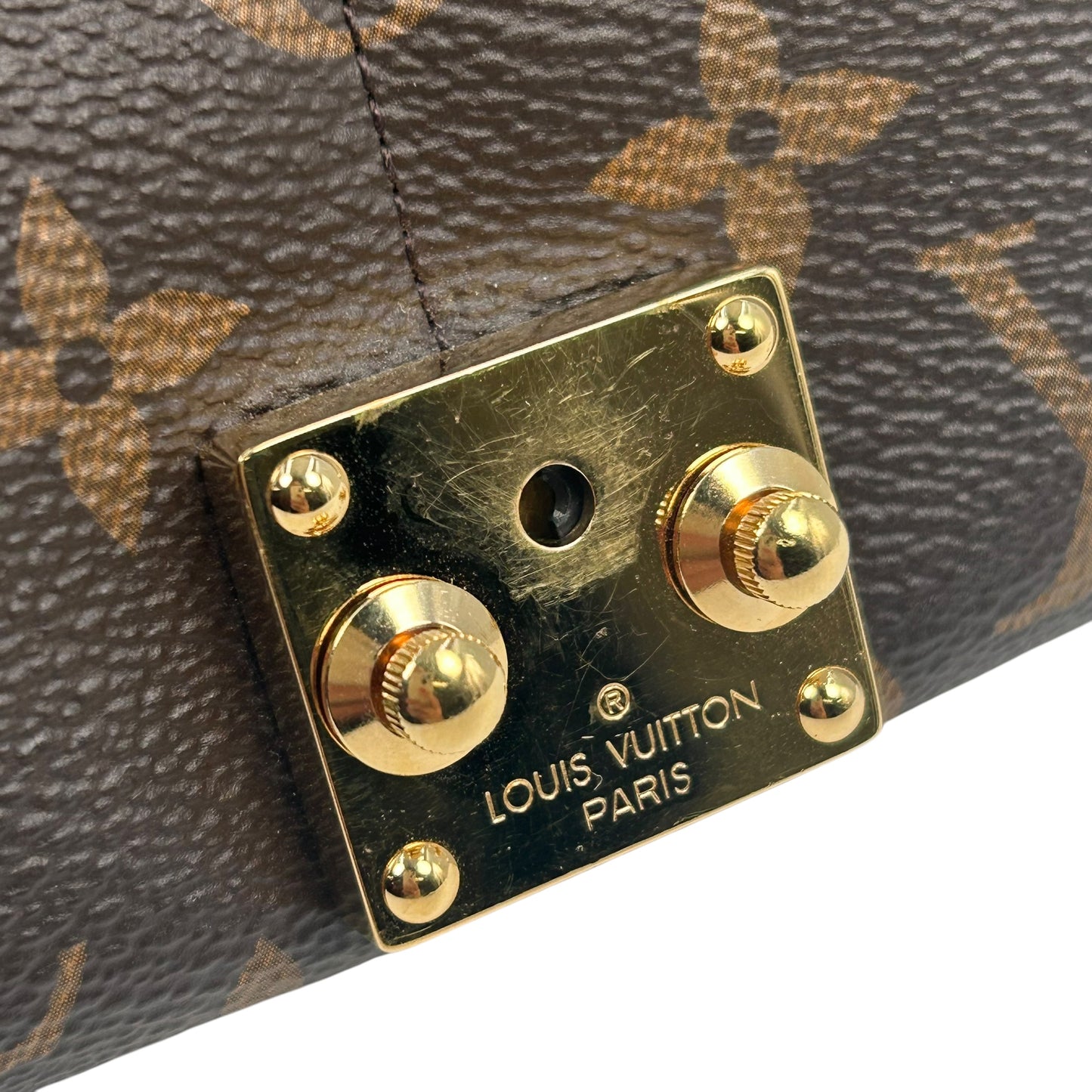 Louis Vuitton Monogram Pallas Portefeuille Long Wallet - Red 