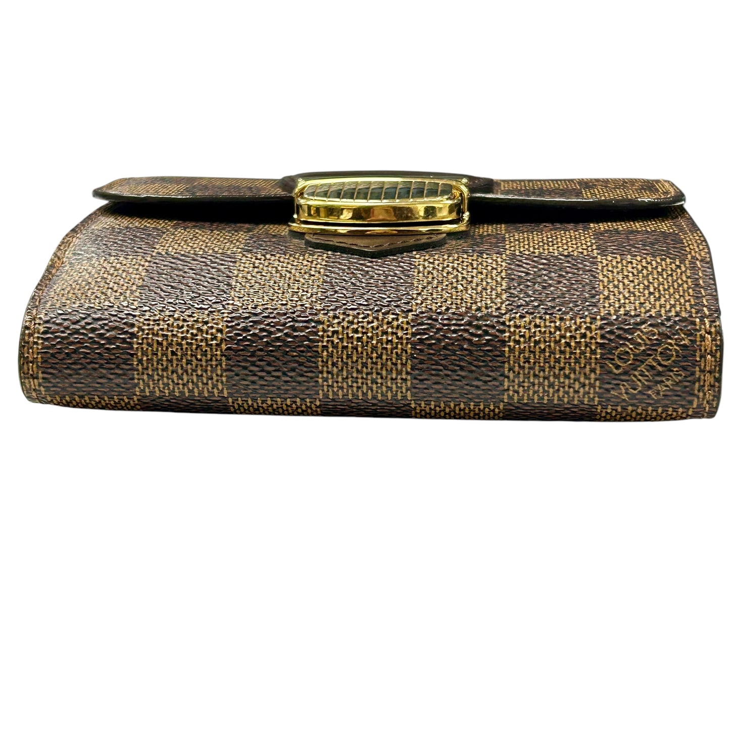 Louis Vuitton ダミエ ポルトフォイユ ジョイ 二つ折り財布 コンパクトウォレット - ダークブラウン