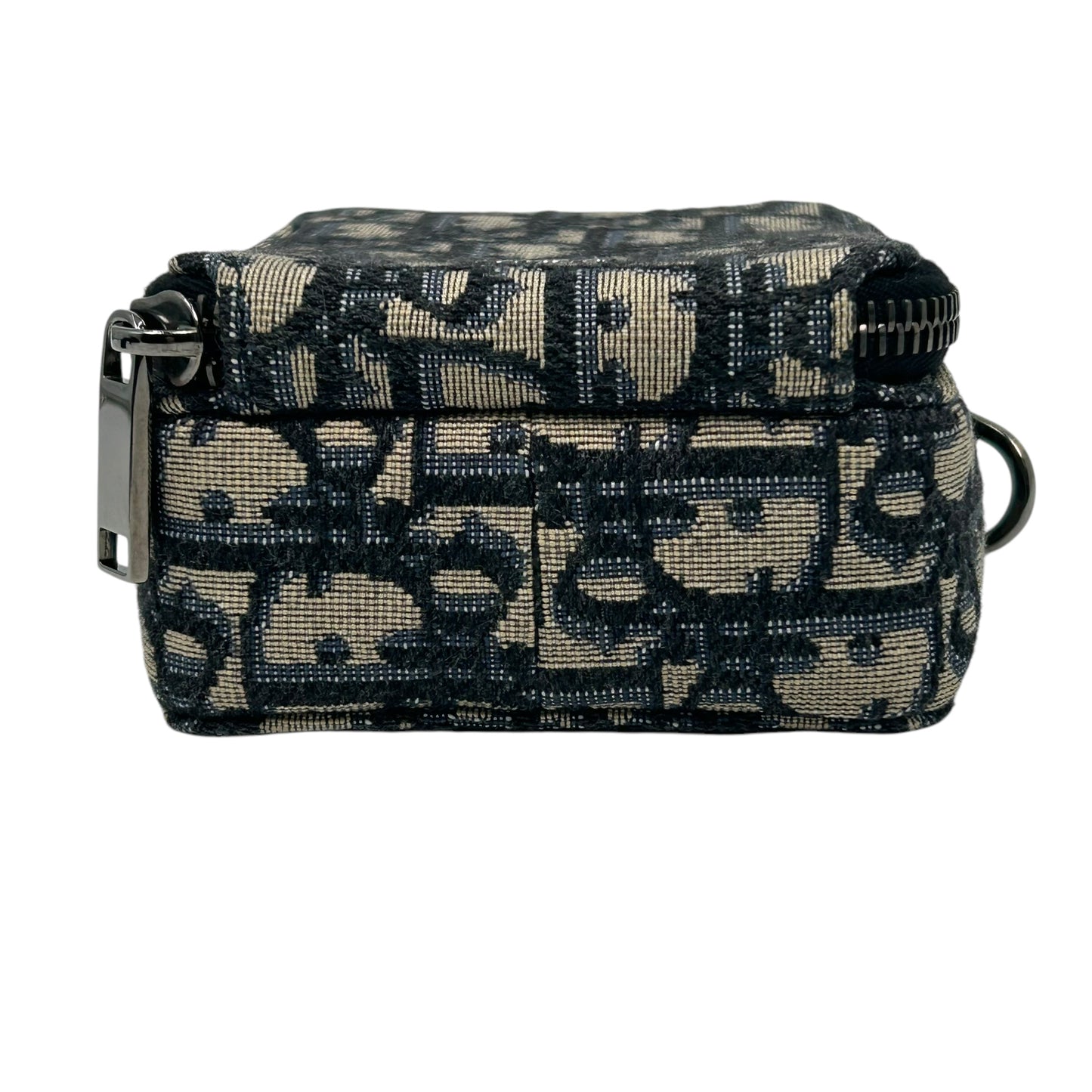 Dior Oblique Rider Micro Pouch Shoulder Bag - Black 