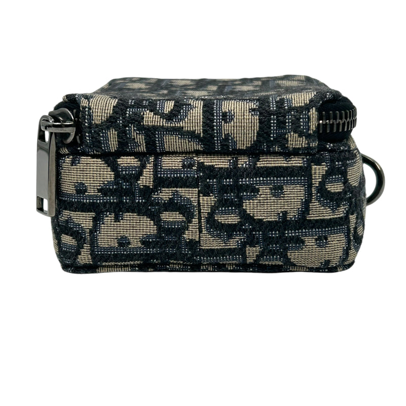Dior Oblique Rider Micro Pouch Shoulder Bag - Black 