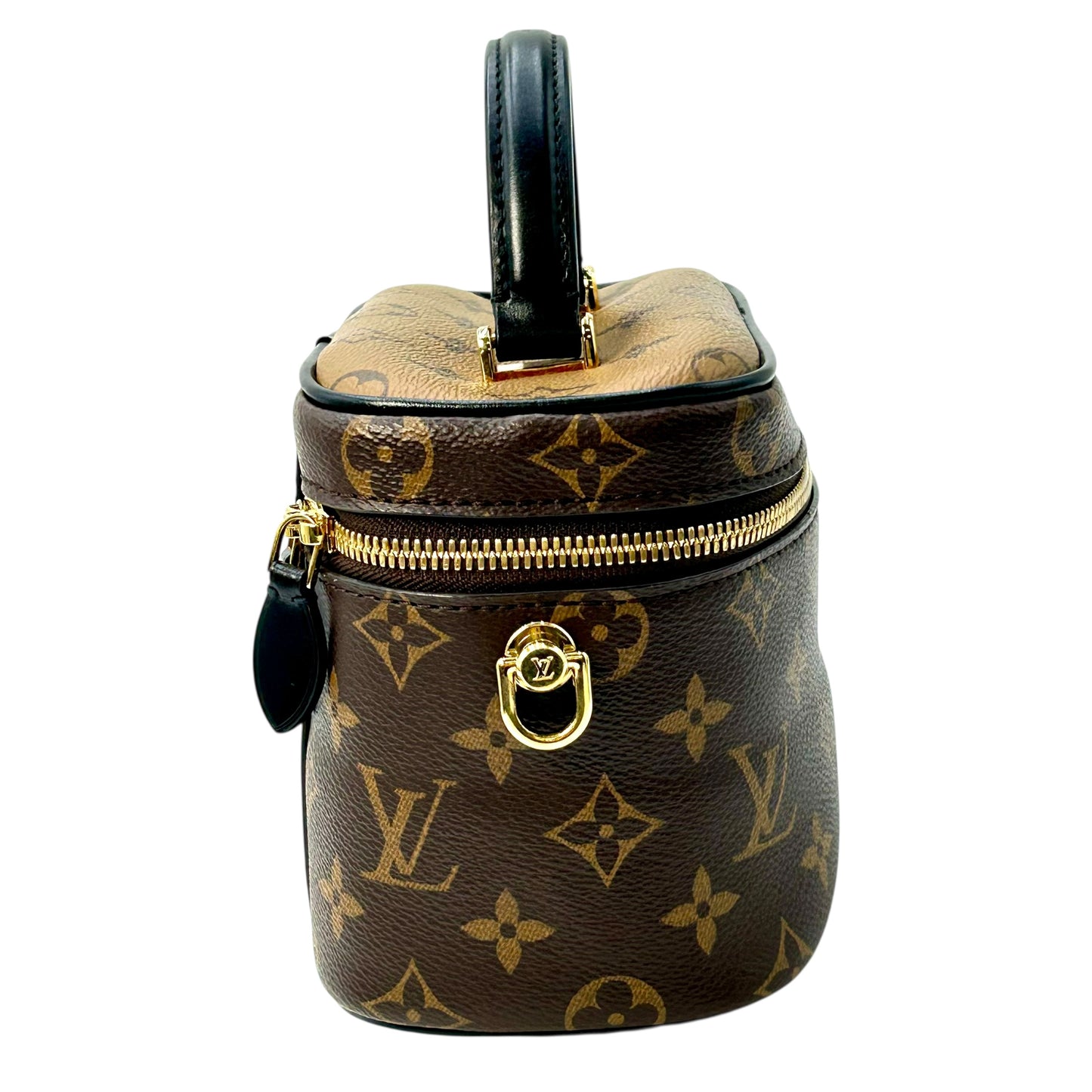 Louis Vuitton モノグラム キャンバス リバース ヴァニティ NV PM ショルダーバッグ - ブラウン