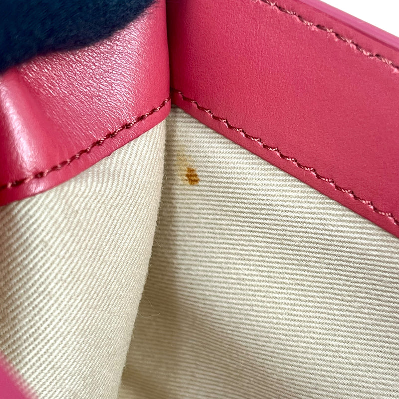 Chloé C チェーン ショルダーバッグ - ピンク × レッド