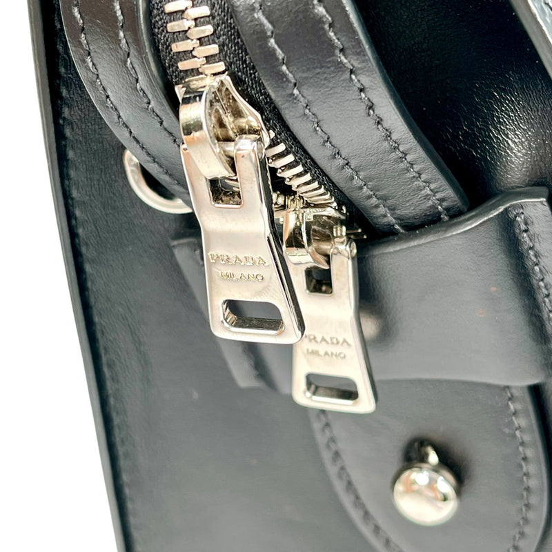 PRADA Saffiano Leather Handbag - Black 