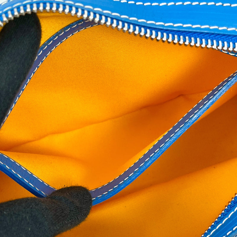 HOLD GOYARD Gap Vert PM Shoulder Bag - Blue 