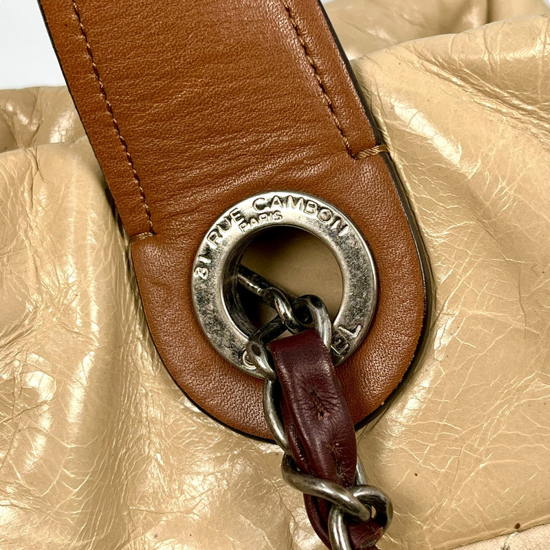 CHANEL IN THE MIX Handbag/Shoulder Bag - Beige 