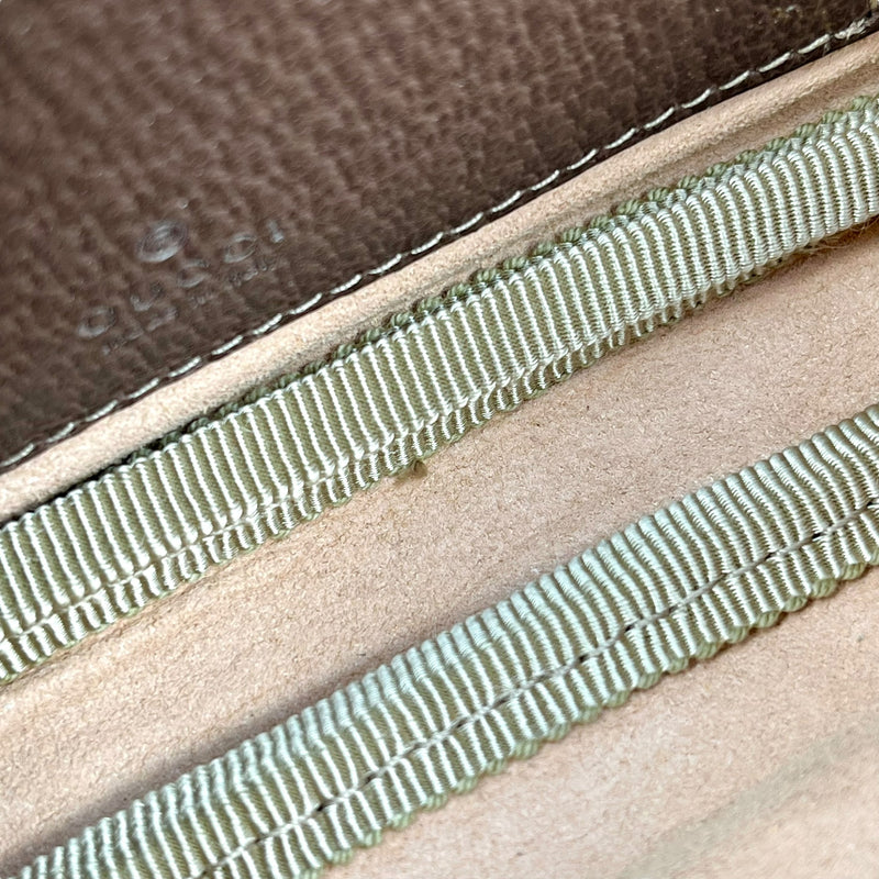 GUCCI GG Supreme Canvas Body Bag - Brown