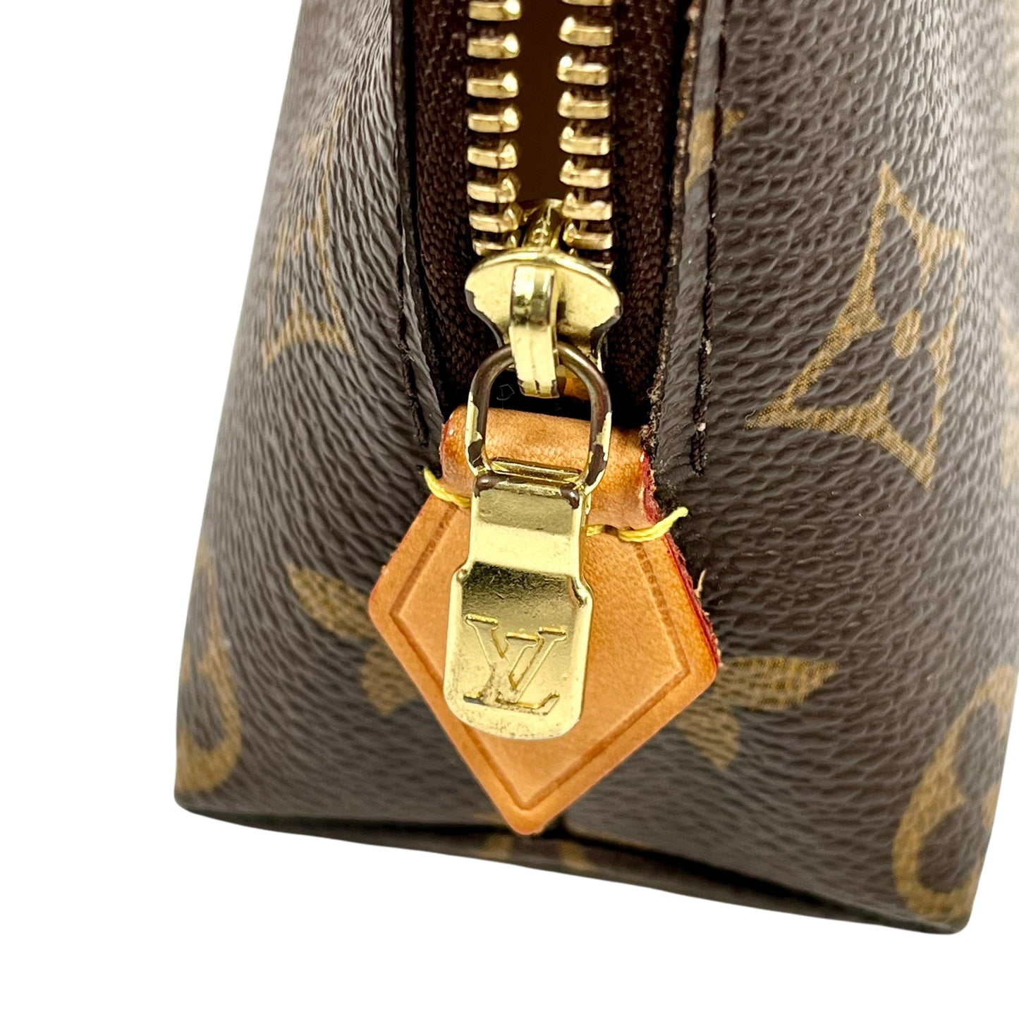 Louis Vuitton Monogram Canvas Cosmetic PM Pouch - Brown 