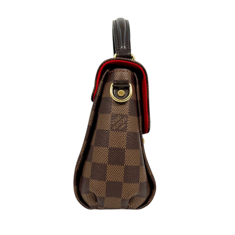 Louis Vuitton Damier Croisette PM Handbag - Dark Brown 