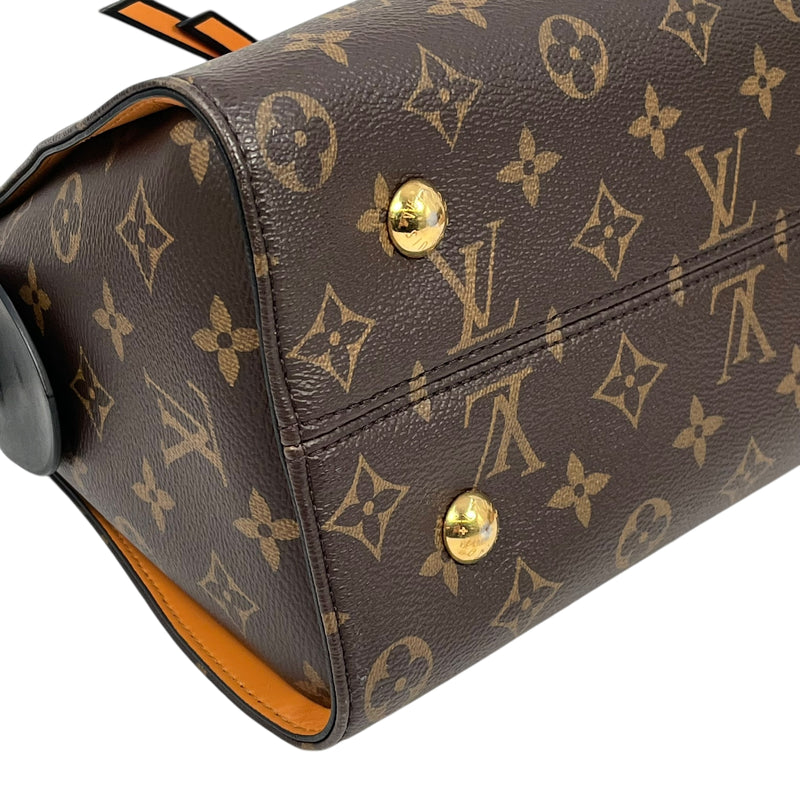 Louis Vuitton Monogram Canvas Tuileries Handbag - Brown 