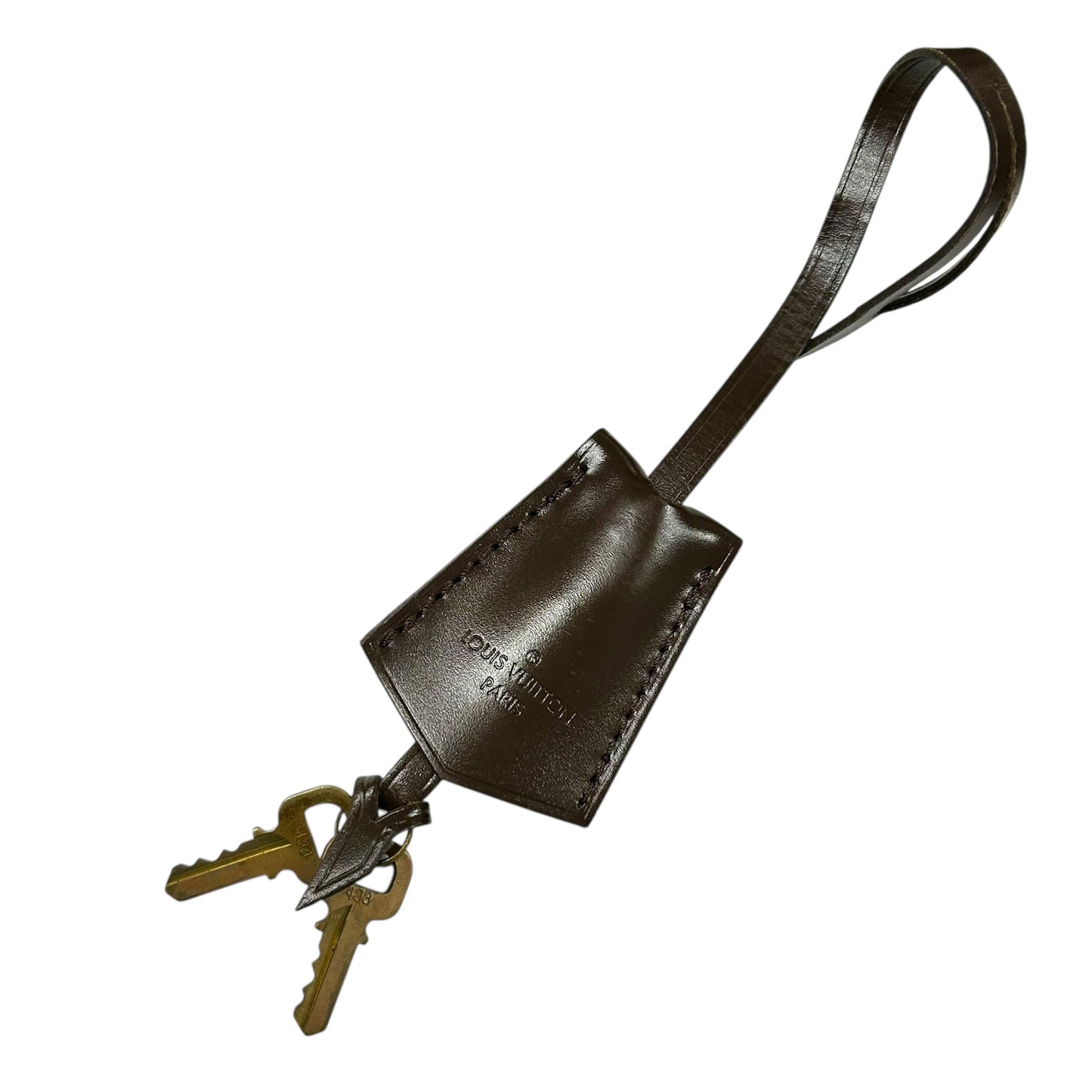 Louis Vuitton Damier Ebene Duomo Handbag - Dark Brown 