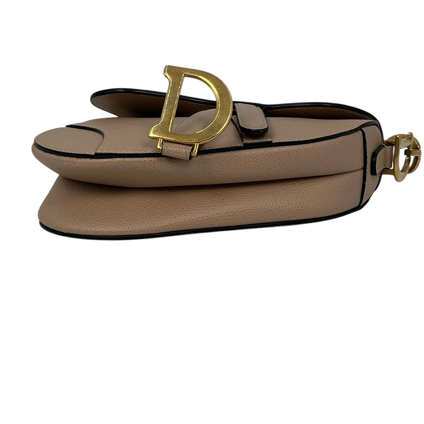 Dior Saddle Leather Handbag - Beige 