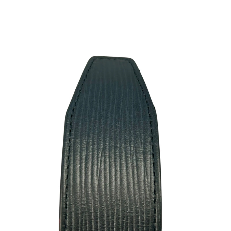 Louis Vuitton エピ レザー サントゥル スレンダー ベルト - ブラック