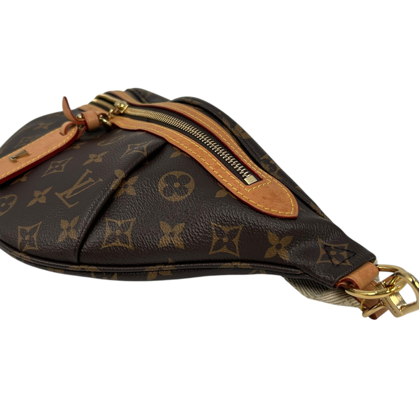 Louis Vuitton Monogram Canvas High Rise Bum Bag - Brown 