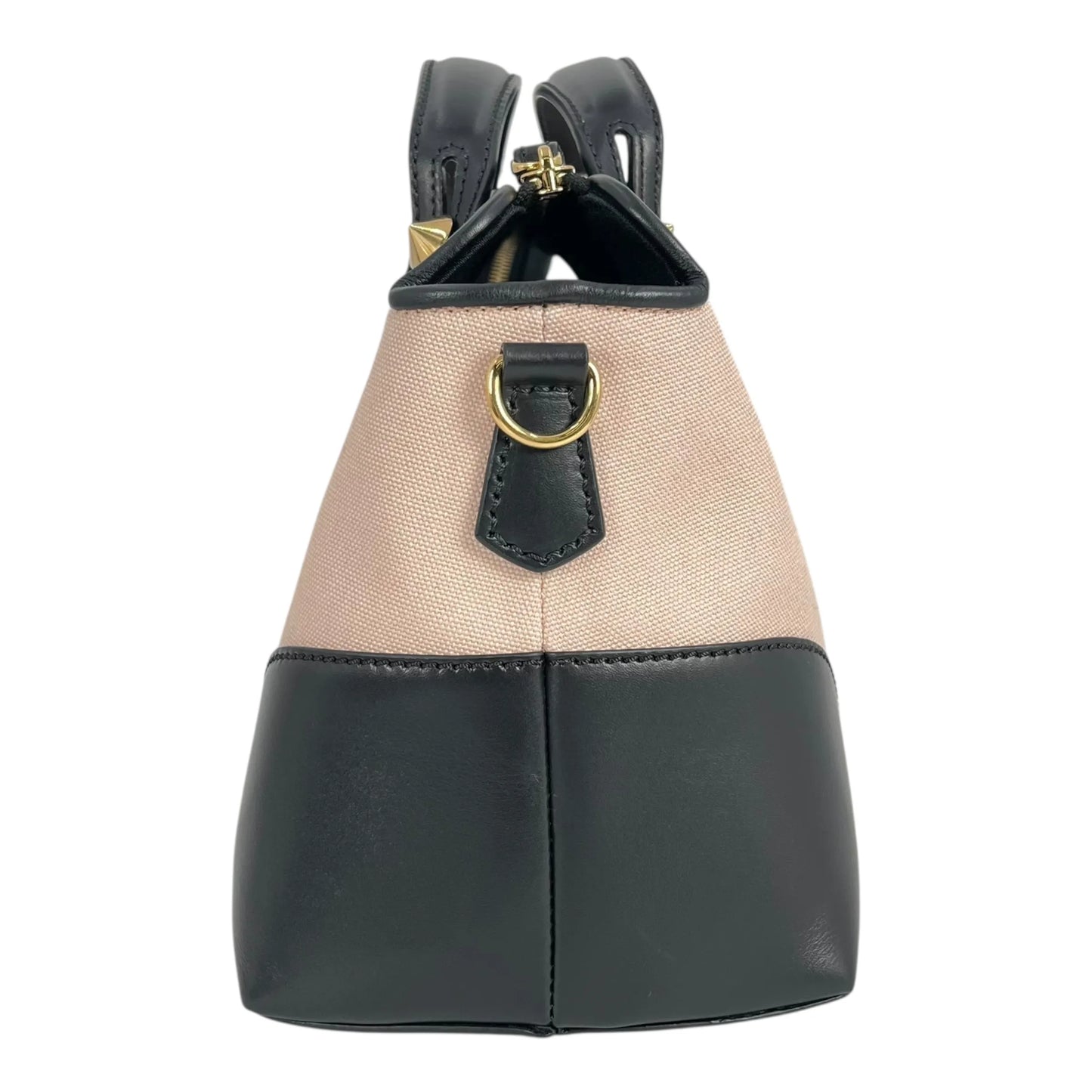 FENDI By the Way Medium Canvas and Leather Handbag - Pink 