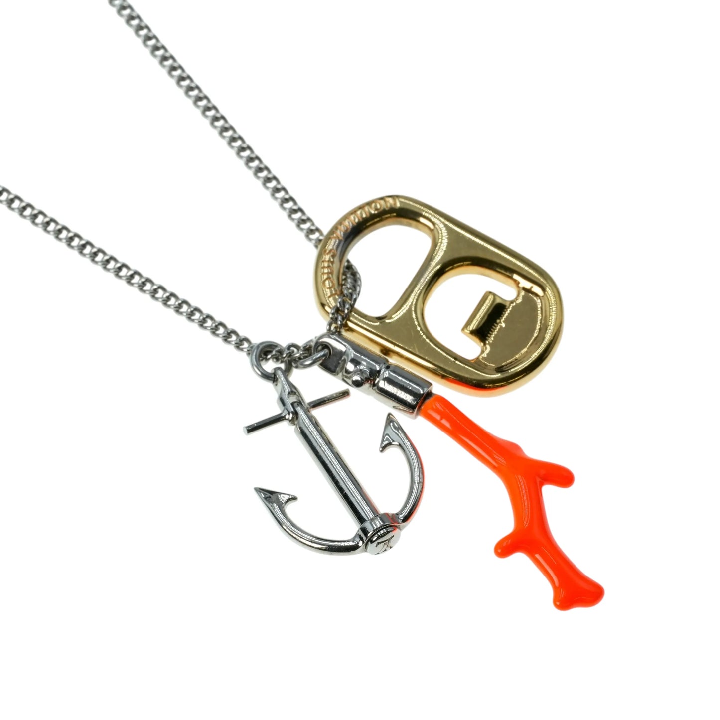 Louis Vuitton Anchor Motif Necklace - Metal 