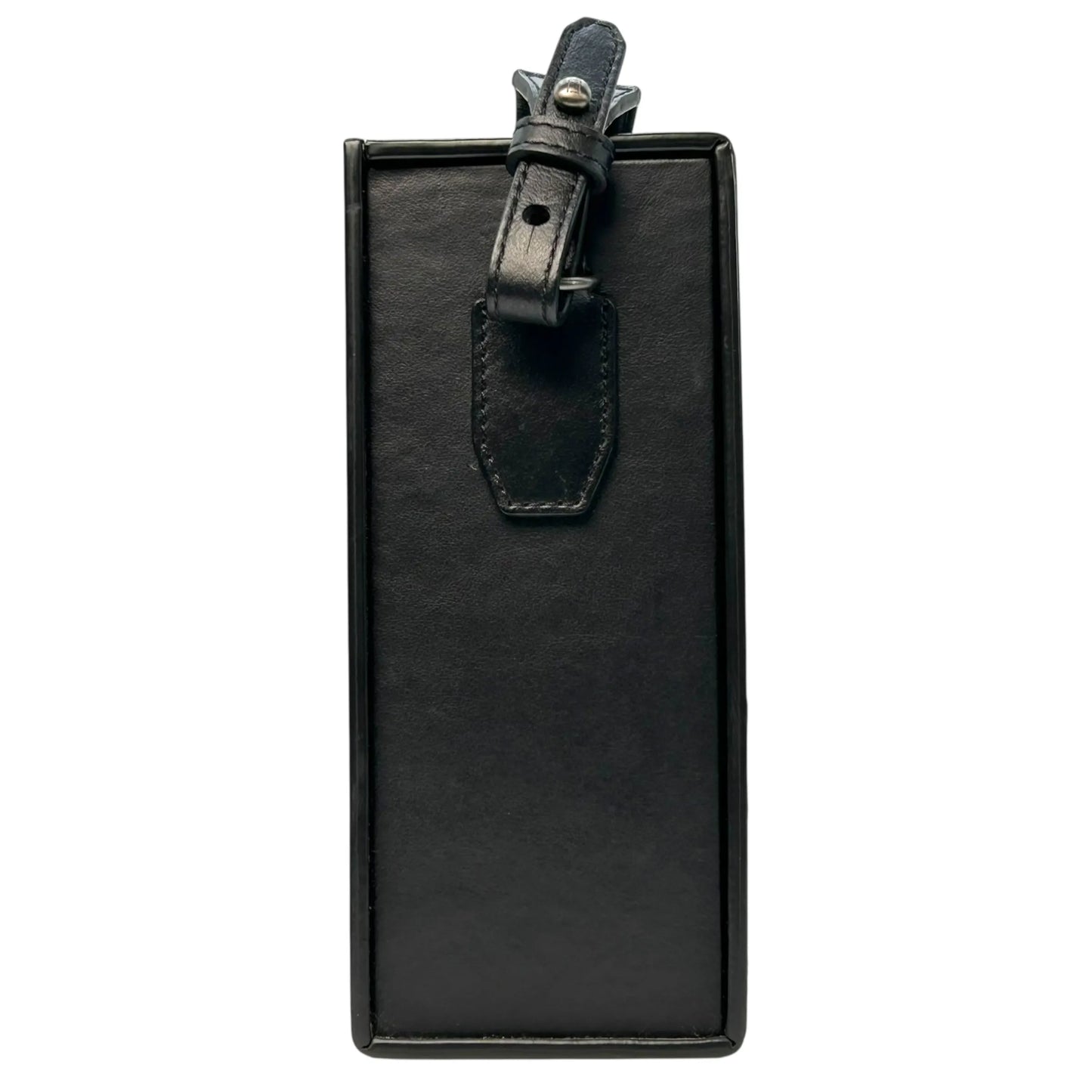 Fendi Roma Vertical Box Shoulder Bag - Black 