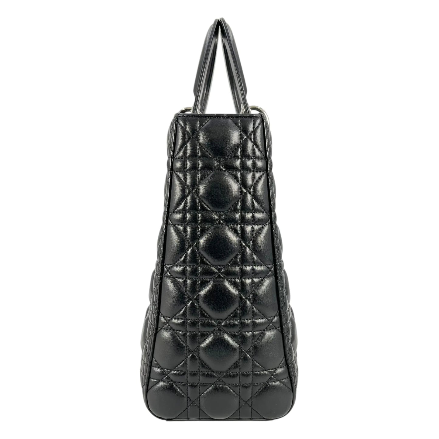 Dior Lady Dior Large Handbag - Black 