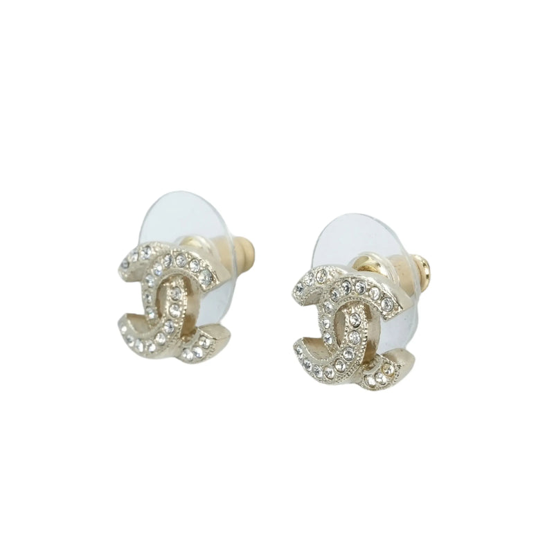 CHANEL Crystal Timeless CC Earrings C22 V - Metal 