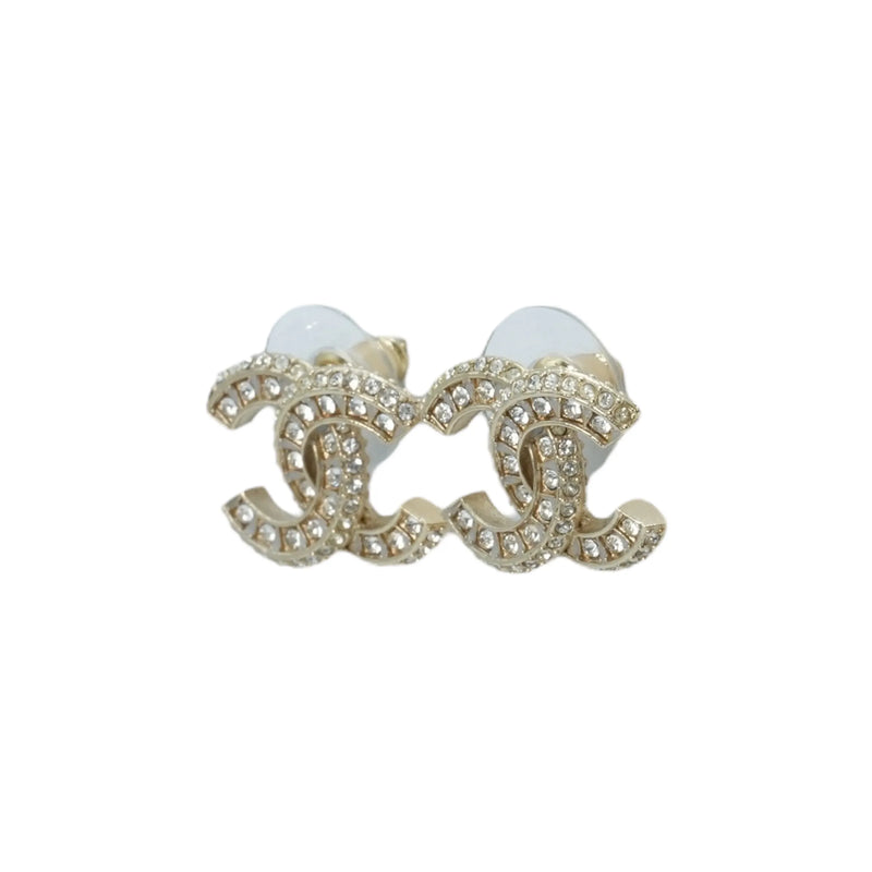 CHANEL Crystal Timeless CC Earrings F21 V - Metal 
