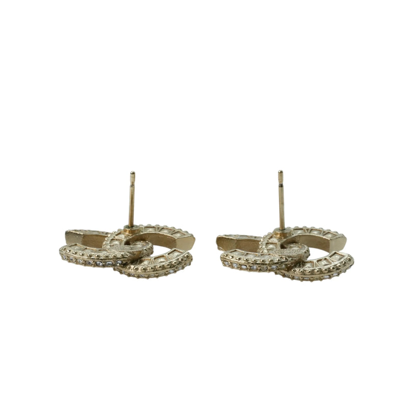 CHANEL Crystal Timeless CC Earrings F21 V - Metal 