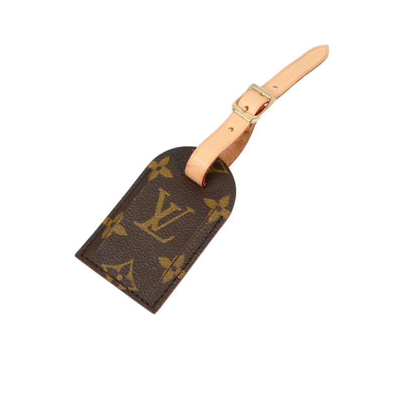 Louis Vuitton モノグラム キャンバス ラゲージ ネームタグ アクセサリー - ブラウン