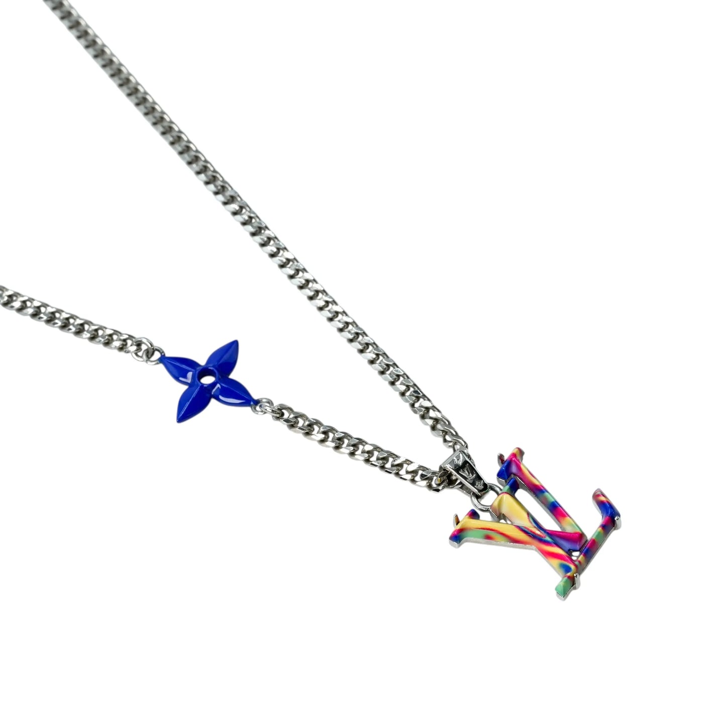 Louis Vuitton Iconic Enamel Necklace - Multicolor - Metal 