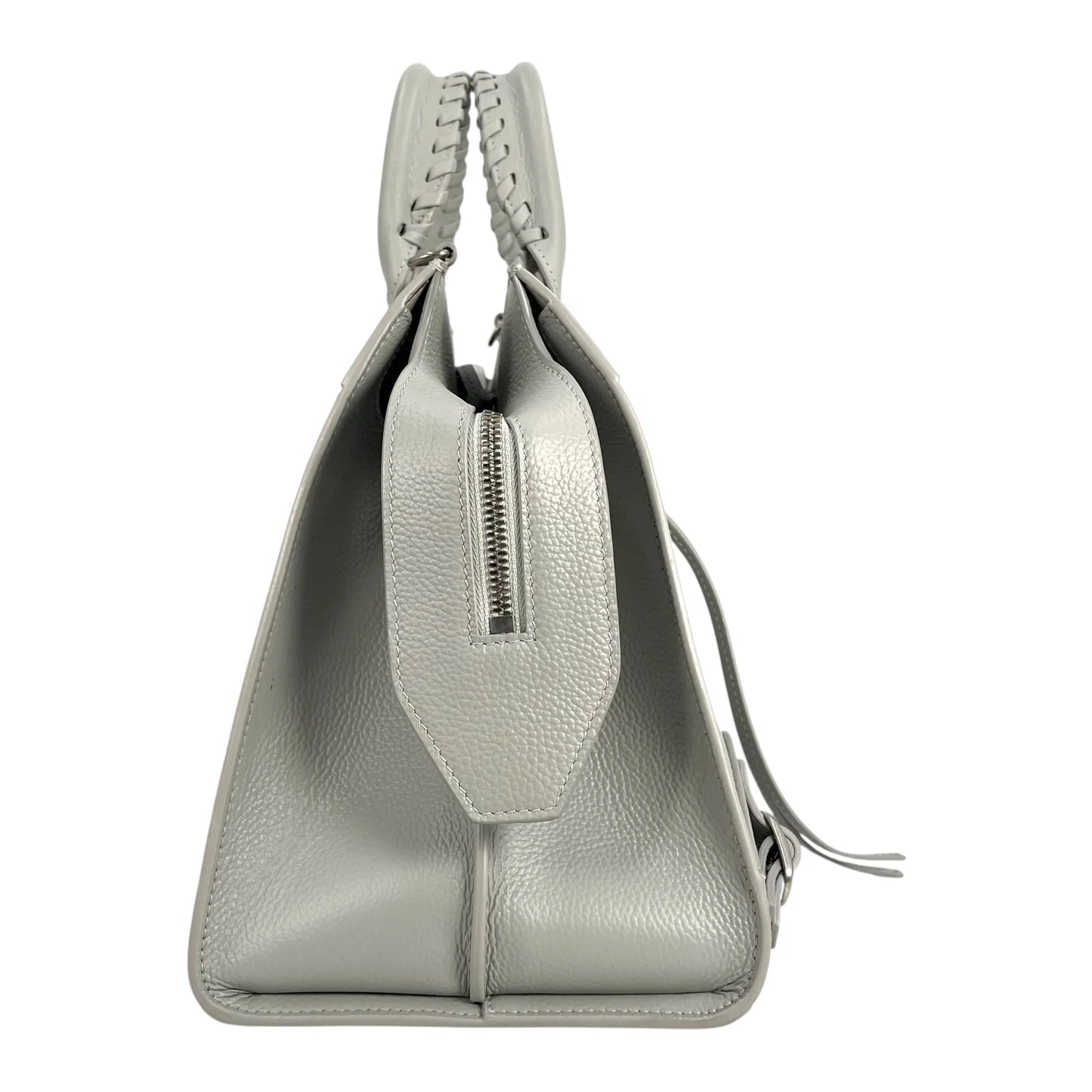 BALENCIAGA Neo Classic City Medium Top Handle Tote Bag Hand Bag - Gray 