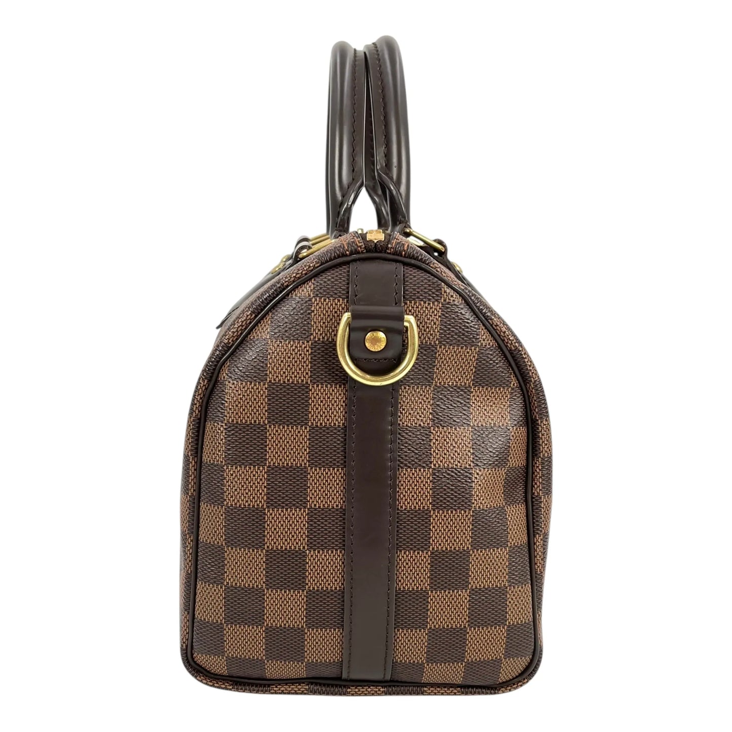 Louis Vuitton ダミエ エベヌ スピーディ25 バンドリエール ハンドバッグ - ダークブラウン