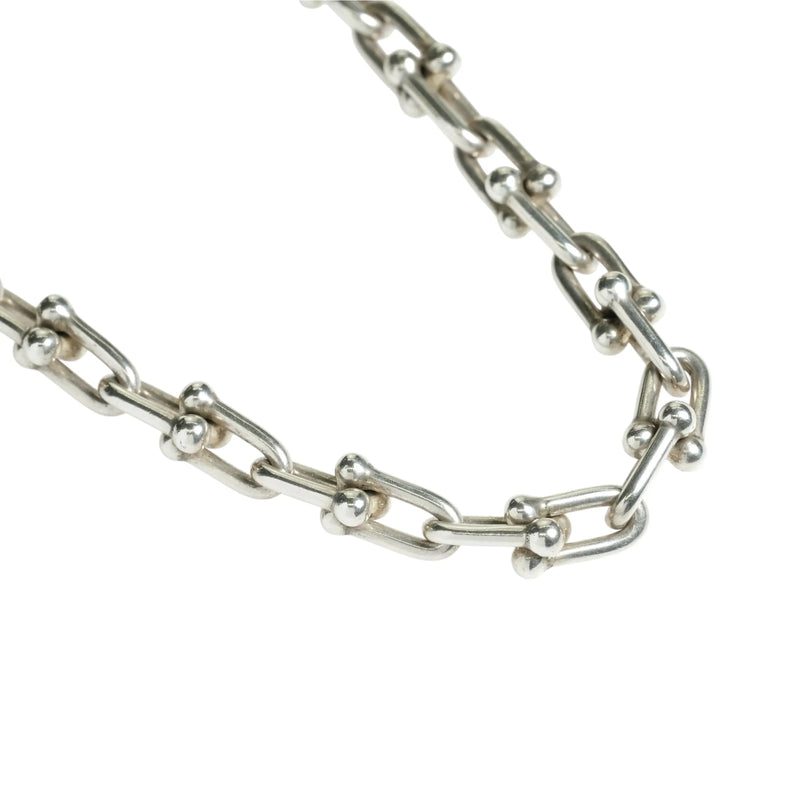 販売　Tiffany & Co ハードウェア マイクロ リンク ネックレス - SV925